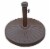 HD Designs Outdoors Umbrella Base - Brown Perspective: top