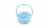 Holiday Home Willow Easter Basket - Pastel Blue Perspective: top