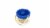 Holiday Home Solid Lined Easter Basket - Bright Blue Perspective: top