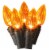 Holiday Home® 100 LED C3 String Lights - Orange Perspective: top