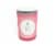 HD Designs Jar Candle PInk Amber Perspective: top
