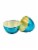 Holiday Home Metallic Egg - Ombre Blue Perspective: top