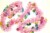 Holiday Home® Pink Jumbo Tinsel Garland Perspective: top