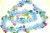 Holiday Home® Jumbo Blue Tinsel Garland Perspective: top
