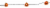 Holiday Home® 20 LED Pumpkin String Lights - Orange Perspective: top