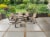 HD Designs Outdoors Brooke Dining Set Perspective: top