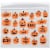 Holiday Home™ Pumpkin Resealable Treat Bags - 20 Pack Perspective: top