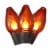 Holiday Home® LED Flickering C7 Lights - Orange Perspective: top