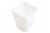 Everyday Living Frosty White Wastebasket Perspective: top