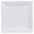 Dash of That™ St John Square Rimmed Plate - White Perspective: top
