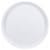Dash of That Fremont Strato Stack Dinner Plate - White Perspective: top