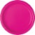 Kroger® Entertainment Essentials Paper Plates - Shocking Pink Perspective: top