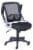 HD Designs Soho Mesh Black/Silver Manager Chair Perspective: top