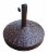 HD Designs Outdoors Umbrella Base - Brown Perspective: top