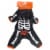 Holiday Home® Small Skeleton Hoodie Pet Costume - Black/White Perspective: top