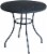 HD Designs Outdoors Taylor Round Bistro Table - Black Perspective: top