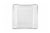 Everyday Living Square Storage Bin - Clear Perspective: top