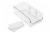 Everyday Living 3 Compartment Storage Bin - Clear Perspective: top