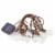 HD Designs Outdoors 10-Bulb Solar LED String Lights - Clear Perspective: top
