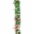 Holiday Home Candy Canes Tinsel Garland Perspective: top