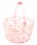 HD Designs Paper Wrapped Wire Basket - Pink Perspective: top