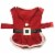 Holiday Home Small Mrs. Claus Pet Costume Perspective: top