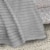 Everyday Living® Ribbed Microplush Throw - Gray Perspective: top