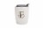 Holiday Home Fall Monogram Latte Mug Perspective: top