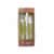 Dash of That® Emily Collection Sand Flatware Set - 12 Piece Perspective: top