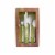 Dash of That Penelope Box Flatware Set - 20 Piece Perspective: top