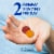 Kroger® Multivitamin Gummies Mixed Berry Orange & Peach BIG DEAL! Perspective: top