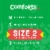 Comforts™ Day or Night Diapers Size 5 (27+ lbs) Perspective: top