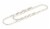 Office Works Standard Paper Clips - Silver Perspective: top