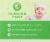 Comforts™ Contoured Shape Nursing Pads Perspective: top