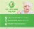 Comforts™ Contoured Shape Nursing Pads Perspective: top