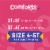 Comforts™ Day & Night 4T-5T Girls Training Pants Perspective: top
