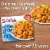 SeaPak™ Oven Crispy Popcorn Shrimp Perspective: top