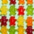 Black Forest Gummy Fruit Flavor Bears Resealable Bag Perspective: top
