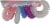 Goody® Girls Jelly Bands Ponytailers Perspective: top