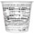 Kemps Peach Cottage Cheese 5.3oz Perspective: top