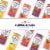 Sanpellegrino Italian Sparkling Drink Zero Sugar Pomegranate and Orange Perspective: top