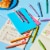 Paper Mate® Flair Scented Felt Tip Pens, Assorted Sunday Brunch Scents and Colors, 0.7mm, 6 Count Perspective: top