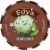 Edy's® Mint Chocolate Chip Ice Cream Tub Perspective: top