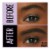Maybelline Express Brow 2-In-1 Pencil and Powder Eyebrow Makeup 262 Black Brown Perspective: top
