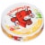 The Laughing Cow® Creamy White Cheddar Spreadable Cheese Wedges Perspective: top