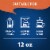 LavAzza House Blend Perfetto Medium Roast Ground Coffee Perspective: top
