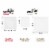 Vanity Fair® Entertain Paper Napkins Perspective: top