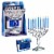 MINI MENORAH SET W/MINI CANDLES Perspective: top