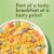 Malt-O-Meal Berry Colossal Crunch Family Size Bag Cereal Perspective: top