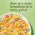 Malt-O-Meal Berry Colossal Crunch Family Size Bag Cereal Perspective: top